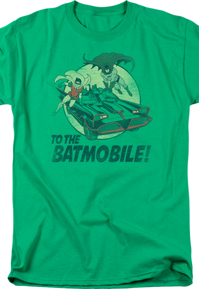 To The Batmobile Batman DC Comics T-Shirt