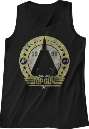 Tomcat Silhouette Top Gun Tank Top