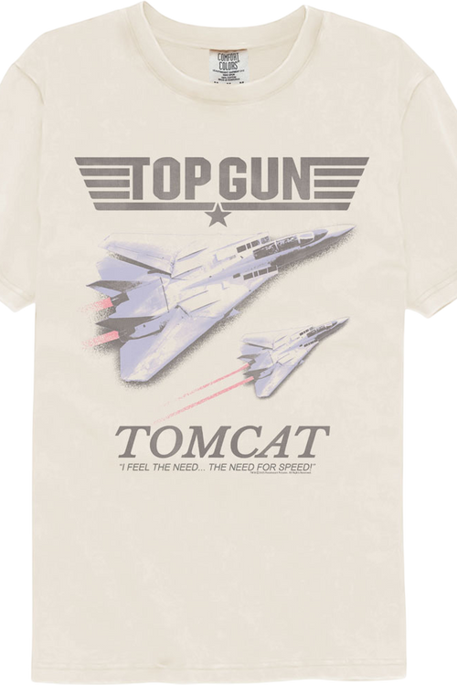 Tomcat Top Gun Comfort Colors Brand T-Shirt