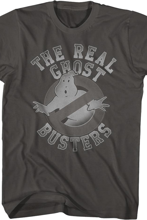 Tonal No Ghost Logo Real Ghostbusters T-Shirt