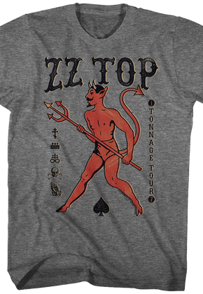 Tonnage Tour ZZ Top T-Shirt