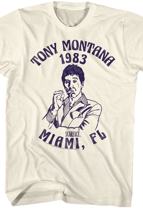 Tony Montana 1983 Scarface T-Shirt