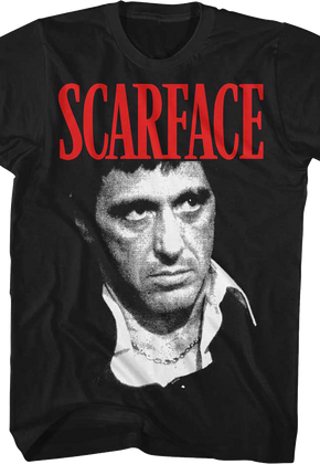 Tony Montana Close-Up Scarface T-Shirt