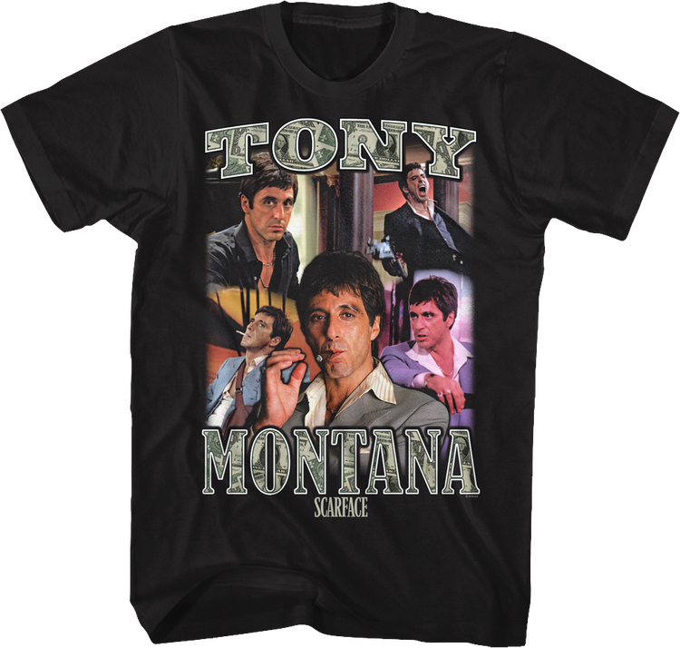 Tony Montana Make The Money Scarface T-Shirt