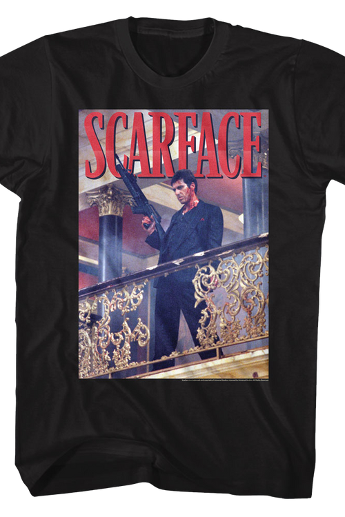 Tony Montana Poster Scarface T-Shirt
