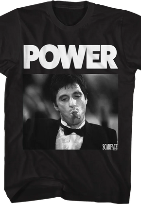 Tony Montana Power Scarface T-Shirt