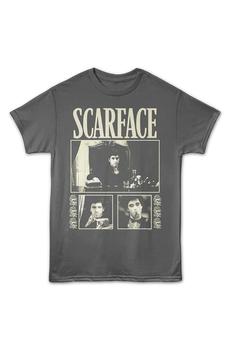 Tony Montana Vintage Collage Scarface T-Shirt