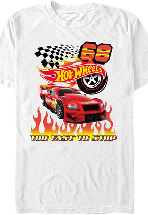 Too Fast To Stop Hot Wheels T-Shirt