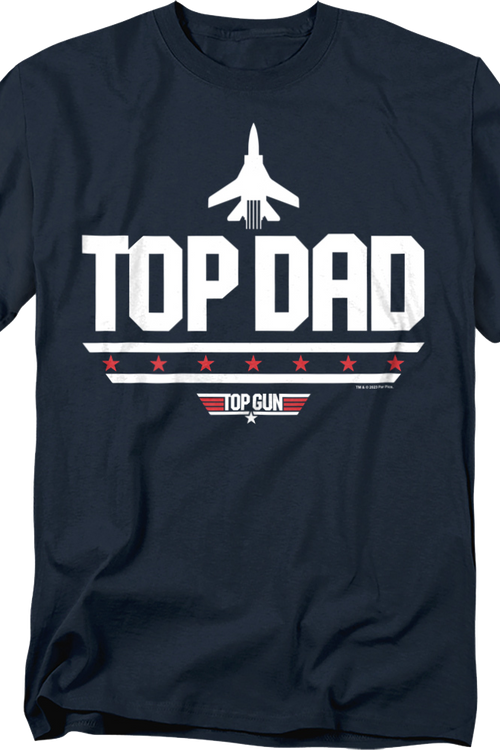 Top Dad Top Gun T-Shirt