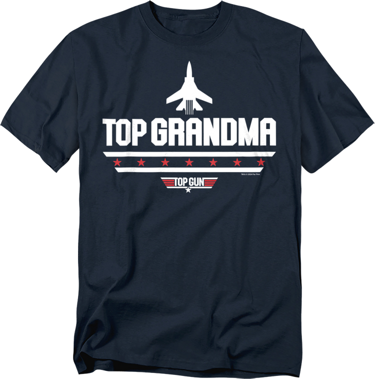 Top Grandma Top Gun T-Shirt