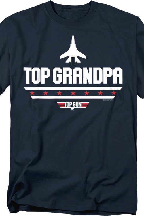 Top Grandpa Top Gun T-Shirt