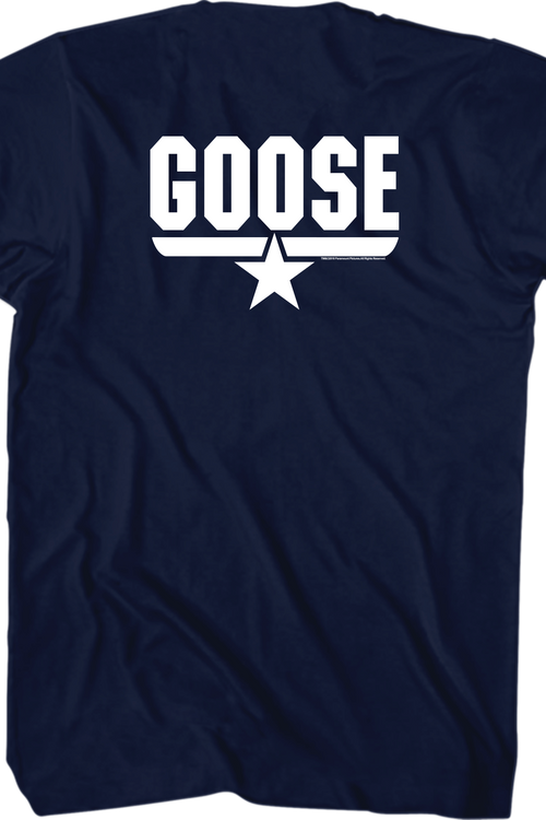 Top Gun Goose Name T-Shirt