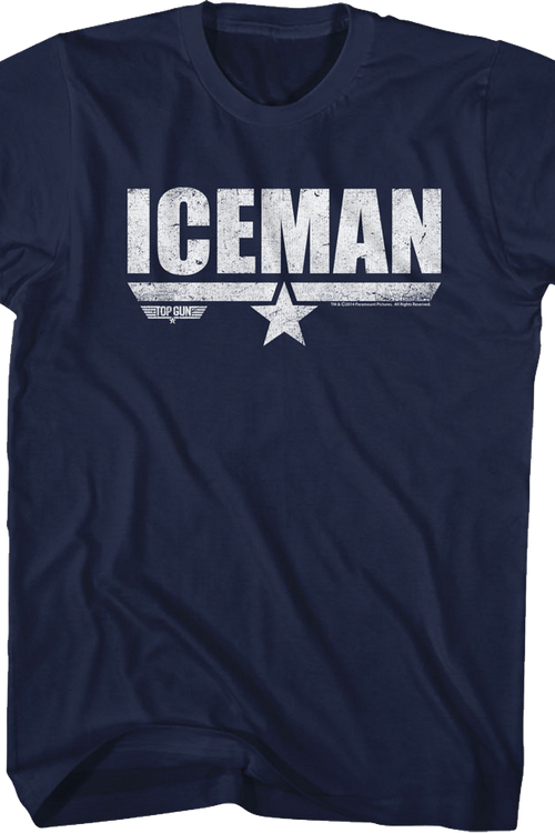 Top Gun Iceman T-Shirt