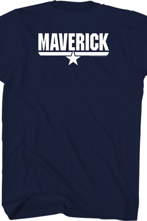 Top Gun Maverick Name T-Shirt