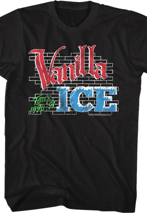 Tour 1990-91 Vanilla Ice T-Shirt