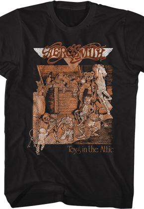 Toys In The Attic Album Cover Aerosmith T-Shirt