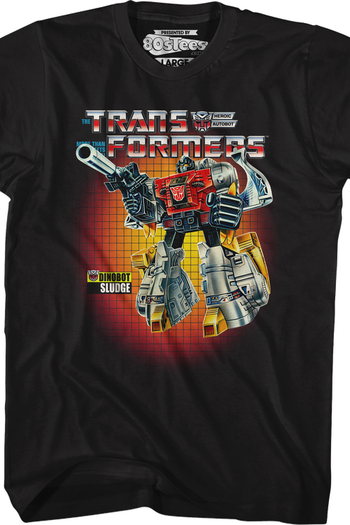 Box Art Sludge Transformers T-Shirt
