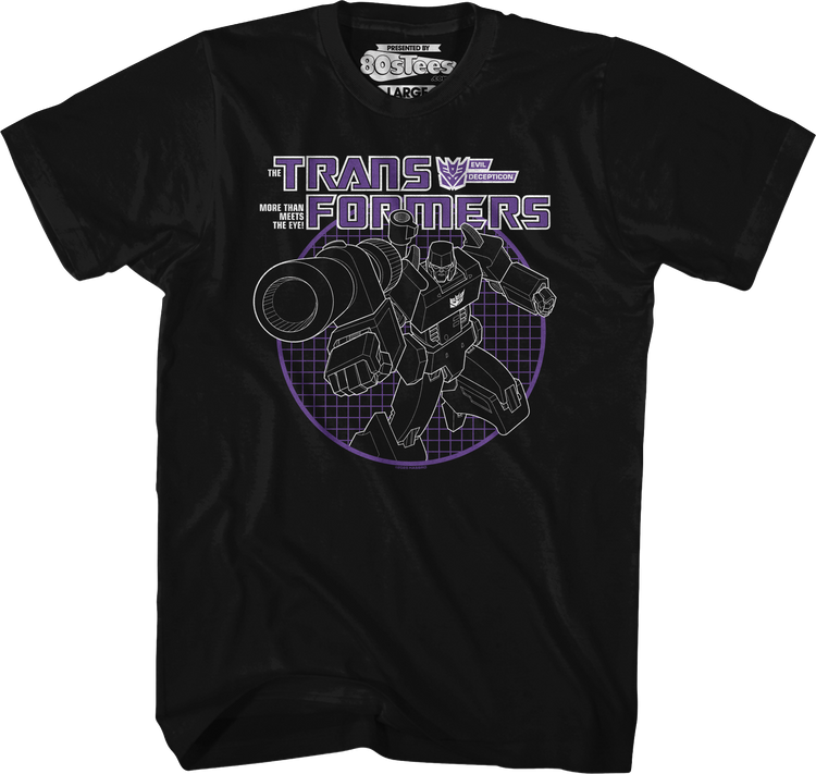 Megatron Circle Graph Transformers T-Shirt
