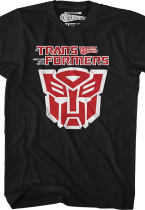 Autobot 3-D Logo Transformers T-Shirt