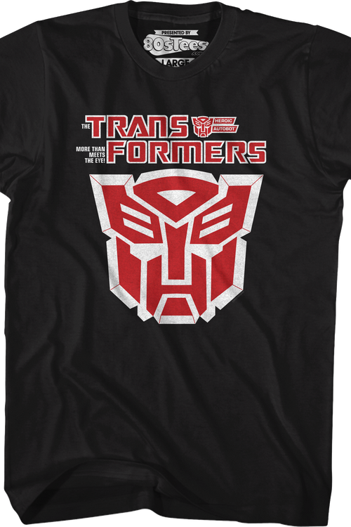 Autobot 3-D Logo Transformers T-Shirt