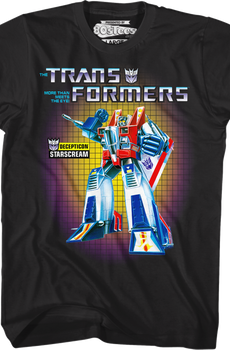 Transformers Box Art Starscream T-Shirt