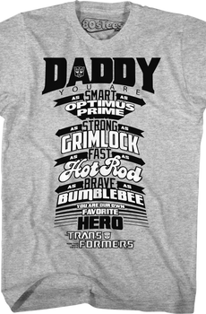 Transformers Father's Day T-Shirt