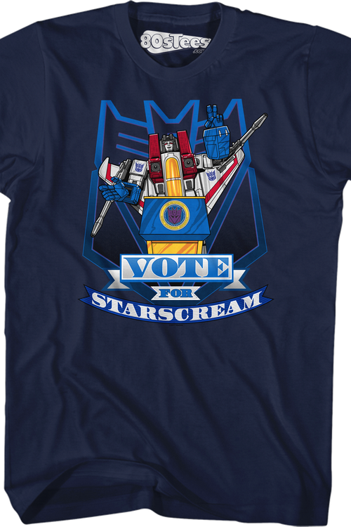 Transformers Vote For Starscream T-Shirt