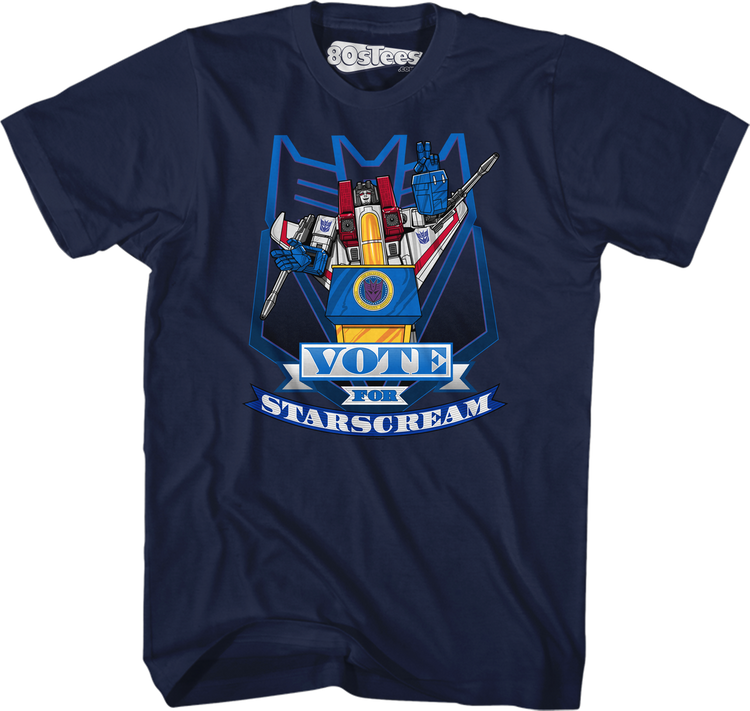 Transformers Vote For Starscream T-Shirt