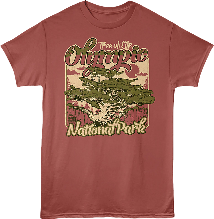 Tree of Life Olympic National Park T-Shirt