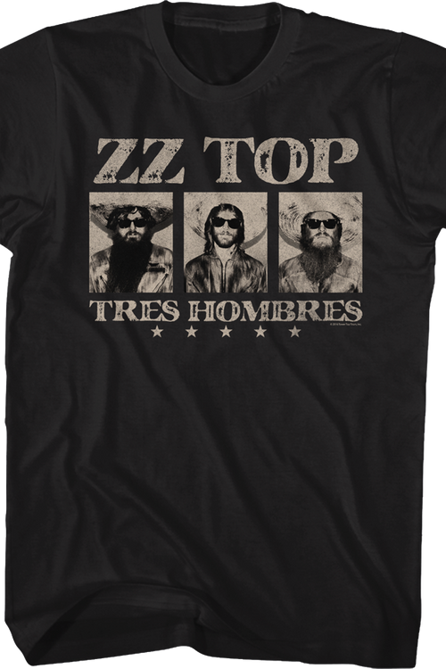 Tres Hombres ZZ Top T-Shirt