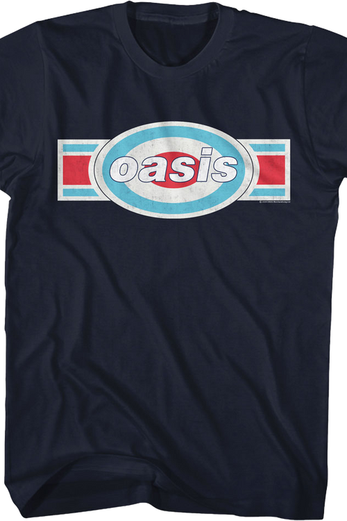 Tri-Color Logo Oasis T-Shirt