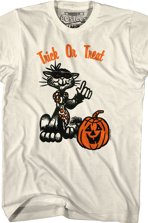 Trick Or Treat Cat T-Shirt