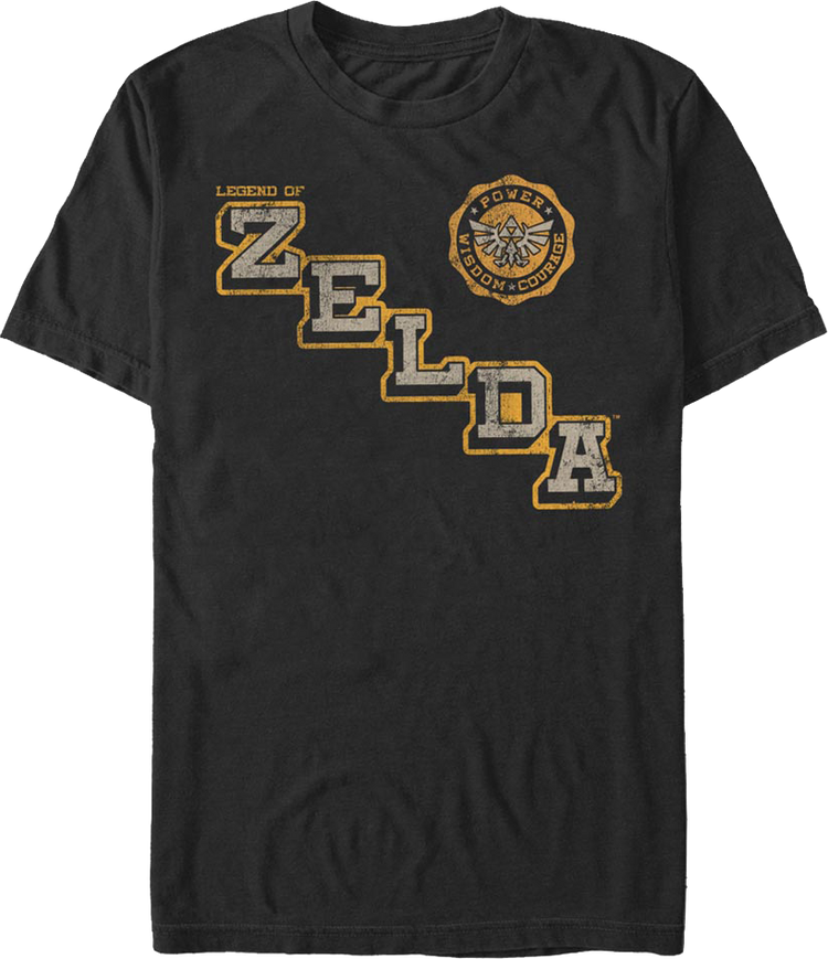 Triforce Badge Legend of Zelda Nintendo T-Shirt