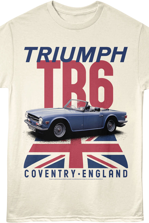 Triumph TR6 British Motor Heritage T-Shirt
