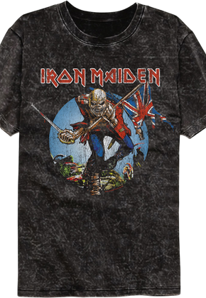 Trooper Iron Maiden Mineral Wash T-Shirt