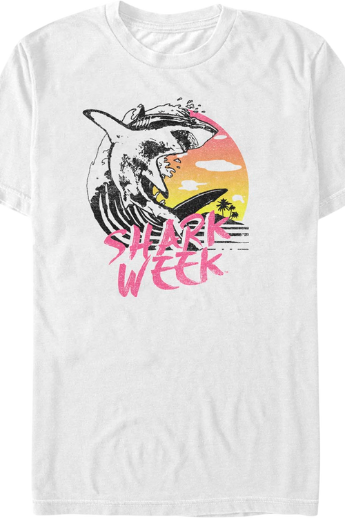 Tropical Wave Shark Week T-Shirt