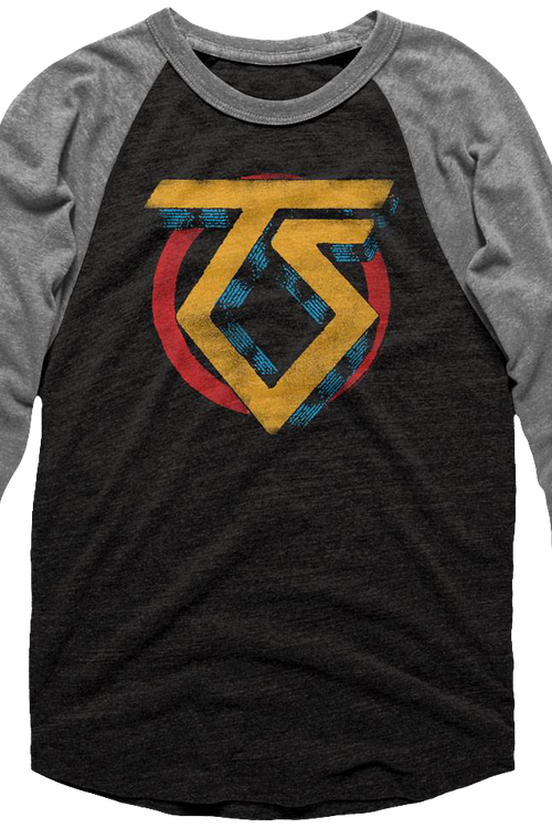 Twisted Sister Raglan Baseball Shirt