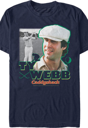 Ty Webb Collage Caddyshack T-Shirt