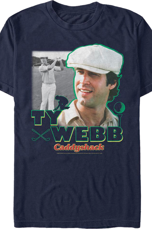 Ty Webb Collage Caddyshack T-Shirt
