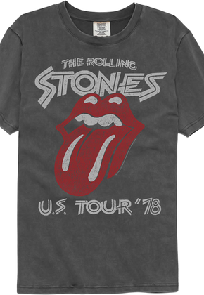U.S. Tour '78 Rolling Stones Comfort Colors Brand T-Shirt