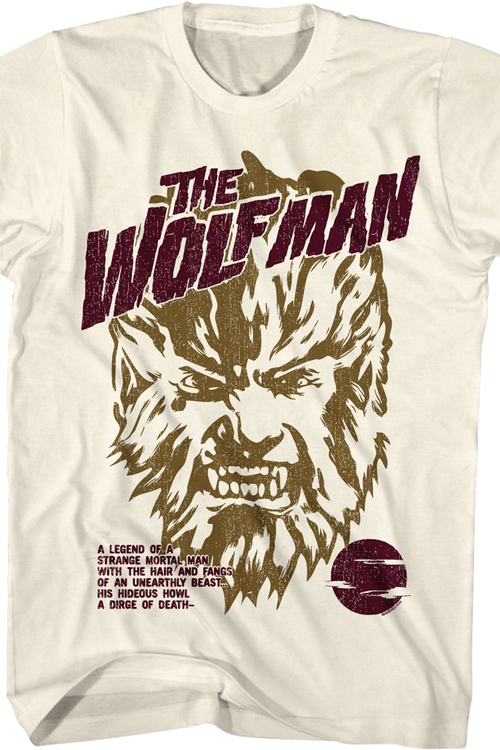 Unearthly Beast Wolf Man T-Shirt