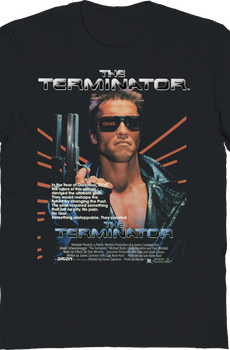 Unstoppable Poster Terminator T-Shirt