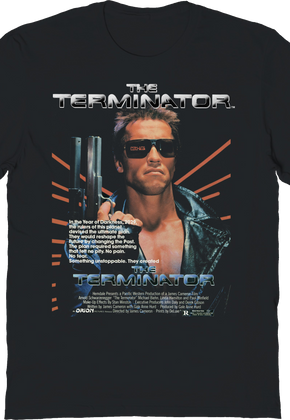 Unstoppable Poster Terminator T-Shirt