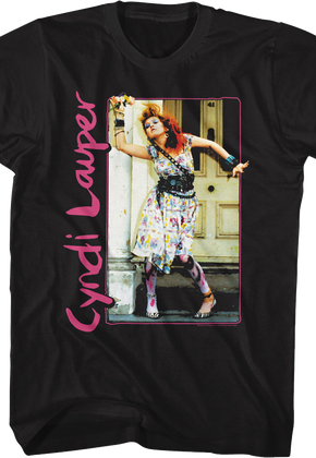 Unusual Pose Cyndi Lauper T-Shirt