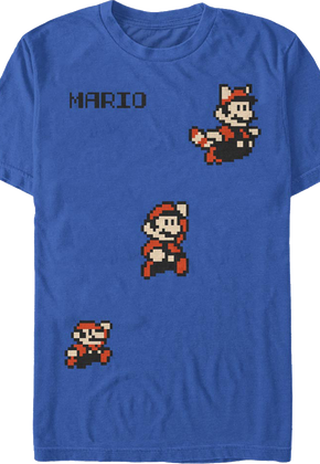 Run, Jump, Fly Super Mario Bros. T-Shirt