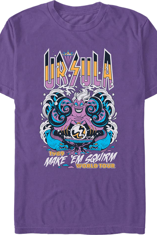 Ursula Make 'Em Squirm World Tour Little Mermaid T-Shirt