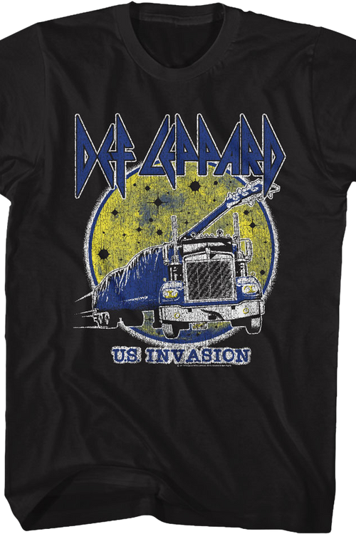 US Invasion Def Leppard T-Shirt