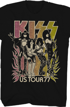 US Tour 77 KISS T-Shirt