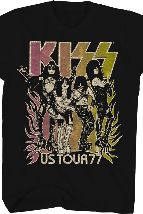 US Tour 77 KISS T-Shirt