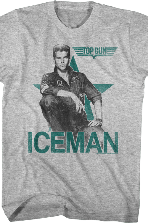 Val Kilmer Iceman Top Gun T-Shirt